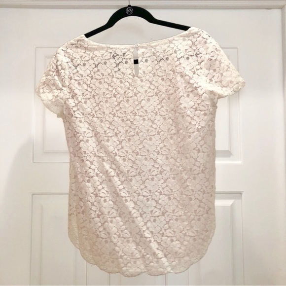 ARITZIA TALULA Betsy Lace Blouse in White size M - Picture 5 of 10